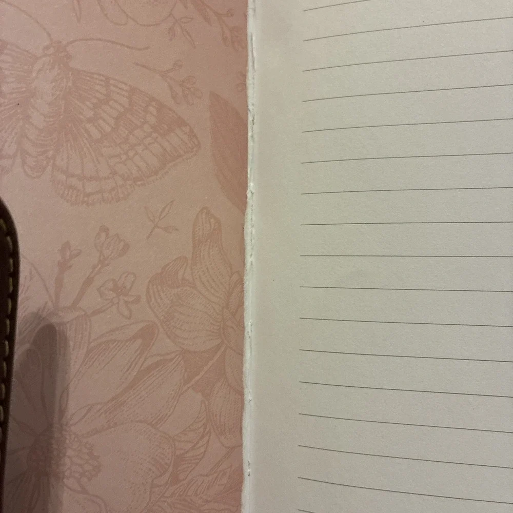 He Who Promised Is Faithful Faux Leather Lined Page Journal W/ Zipper READ DESC